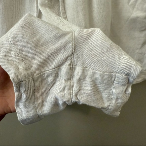 & other stories Drawstring Shorts linen blend size 6 - Picture 6 of 9